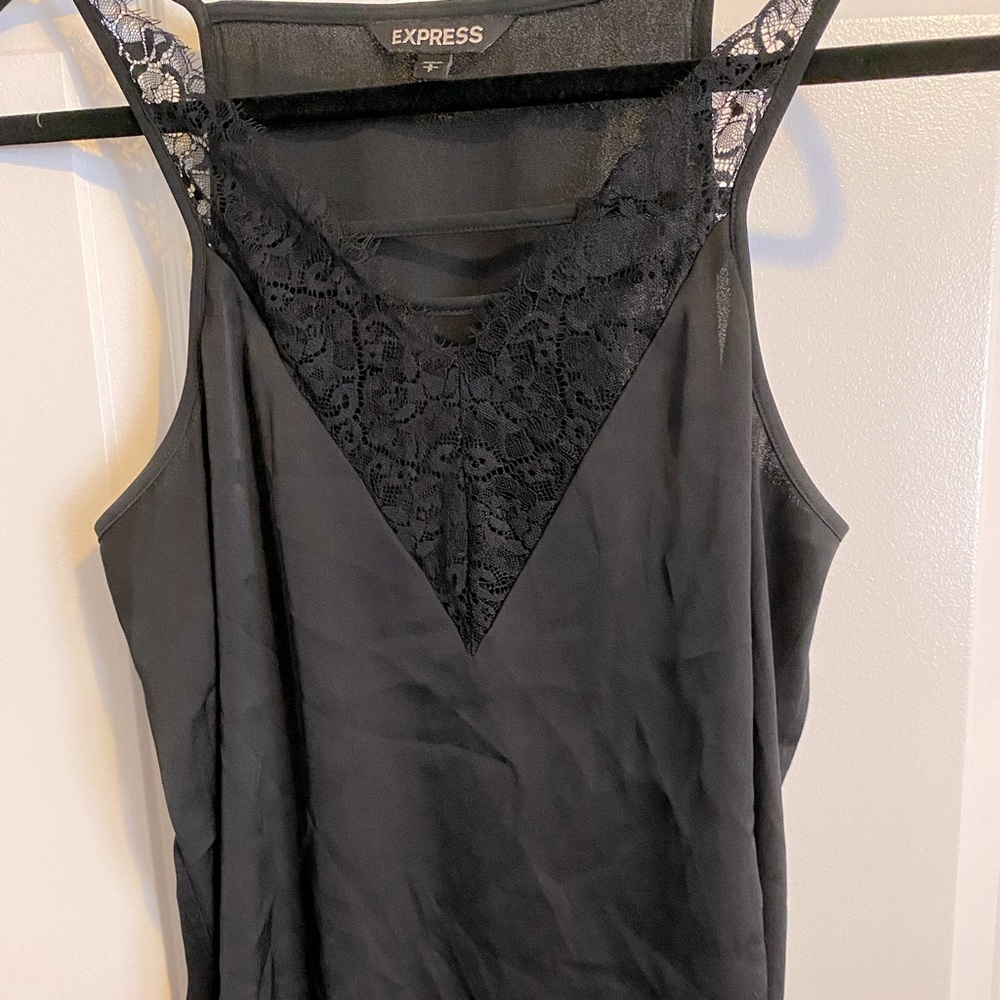 Express Satin Lace Cami